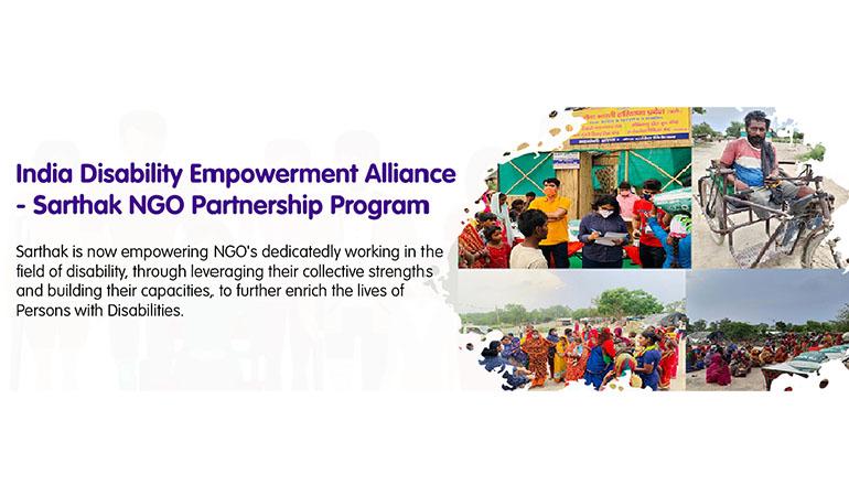 India Disability Empowerment Alliance - Sarthak NGO Partnership Program
