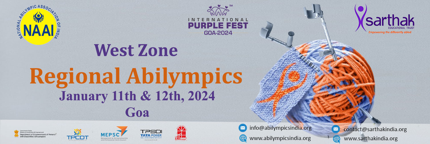 West Zone Regional Ablympics purple fest 2024 Goa
