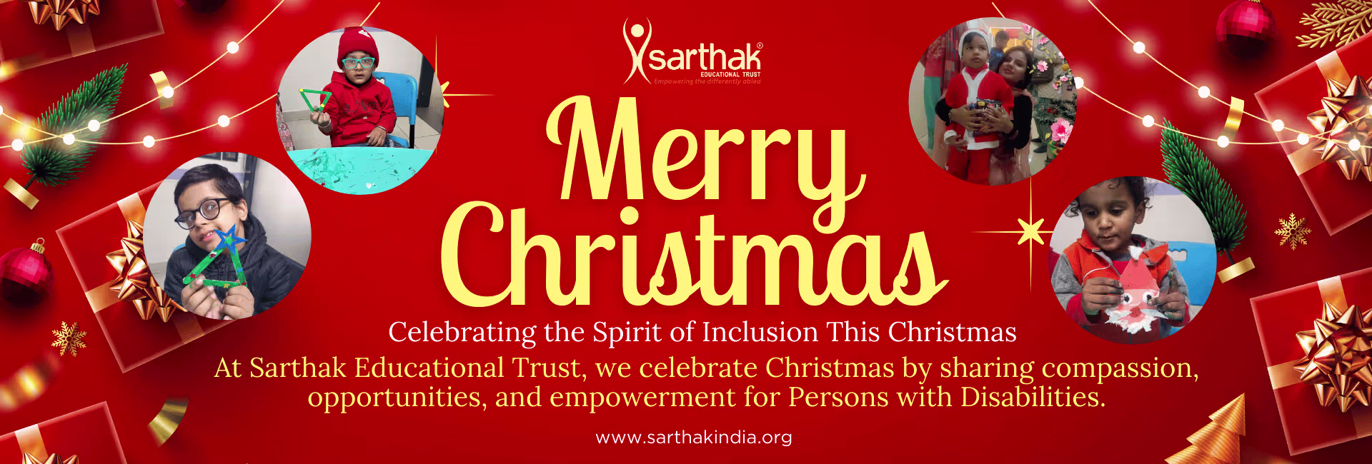 Sarthak Educational Trust wishes everyone a Merry Christmas and a Happy Holiday Season