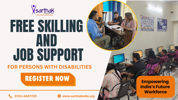 Free Skilling and Job Support for Persons with Disabilities 